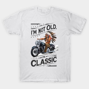 Timeless Rider: Vintage Motorcycle Tee T-Shirt